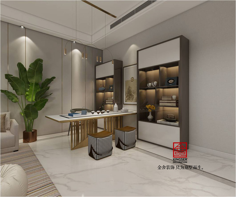 西山林語-極簡風(fēng)格-別墅裝修效果圖