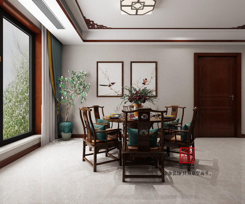 融創(chuàng)中心-217平米-中式效果圖