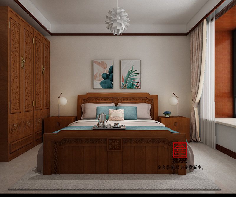 融創(chuàng)中心-裝修設(shè)計-中式風(fēng)格效果圖