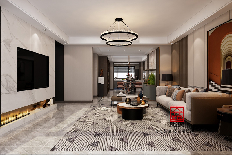 榮盛華府-現代風格-效果圖