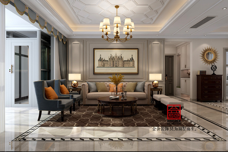 萬合名著-別墅裝修-效果圖