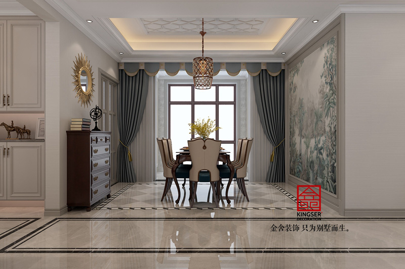 萬合名著-別墅裝修-效果圖