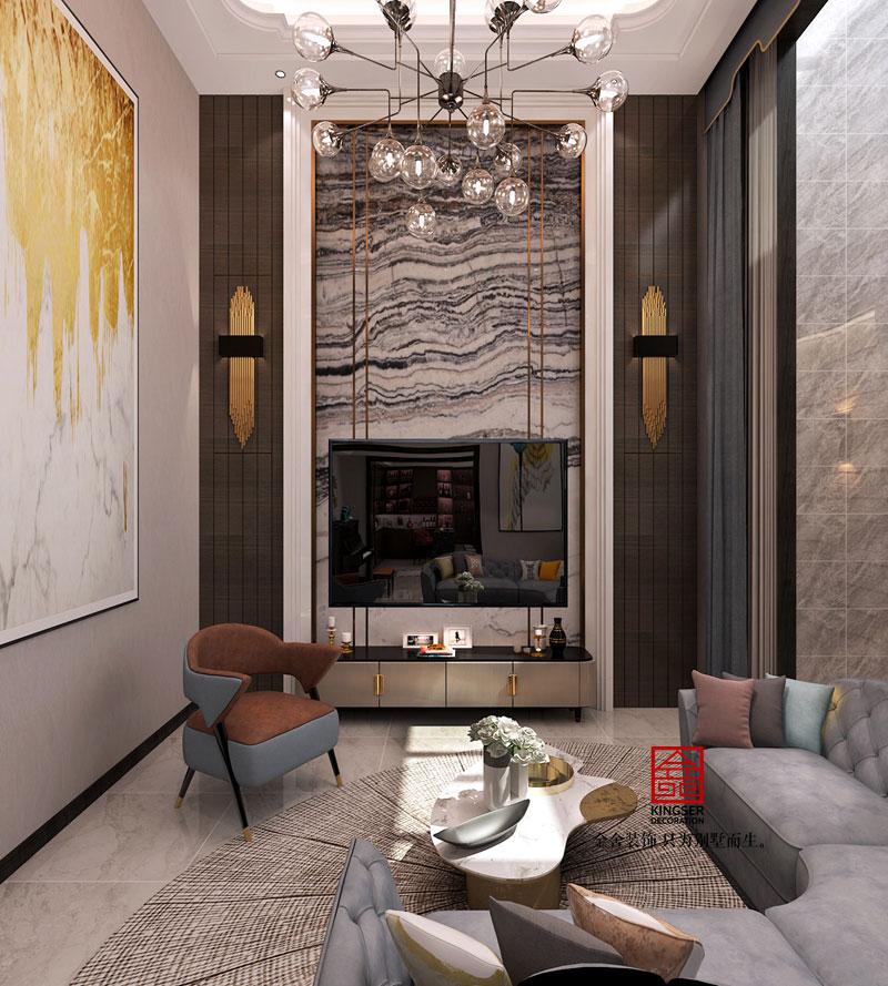 萬合名著-別墅裝修-效果圖