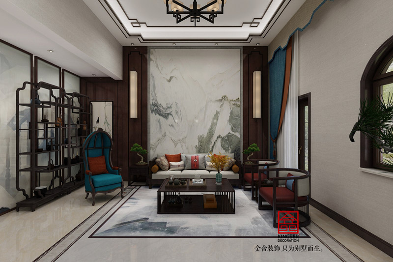 西山壹號(hào)-中式風(fēng)格-裝修效果圖