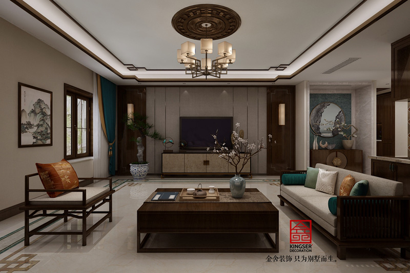 西山壹號(hào)-中式風(fēng)格-裝修效果圖