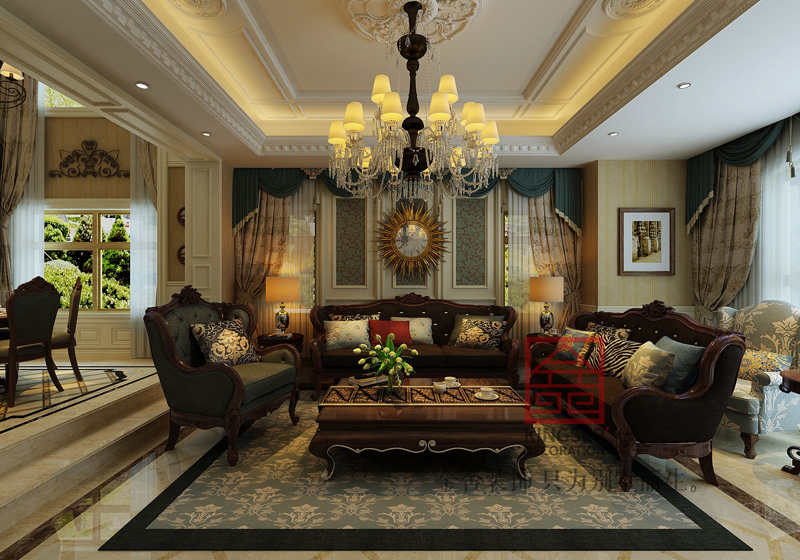 原河名墅-別墅裝修-現(xiàn)代簡約風(fēng)格效果圖