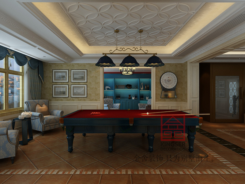 原河名墅-別墅裝修-現(xiàn)代簡約風(fēng)格效果圖