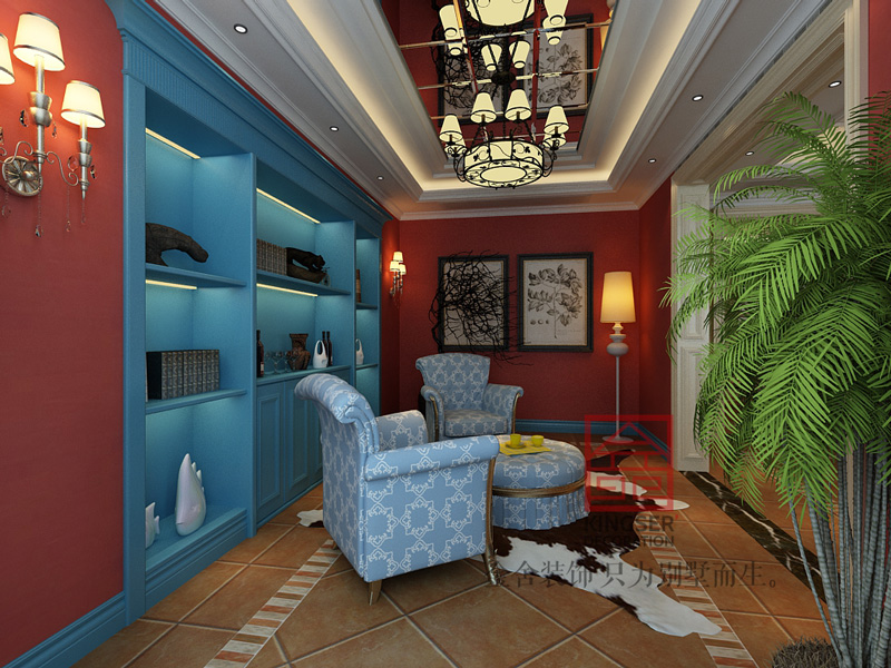 原河名墅-別墅裝修-現(xiàn)代簡約風(fēng)格效果圖