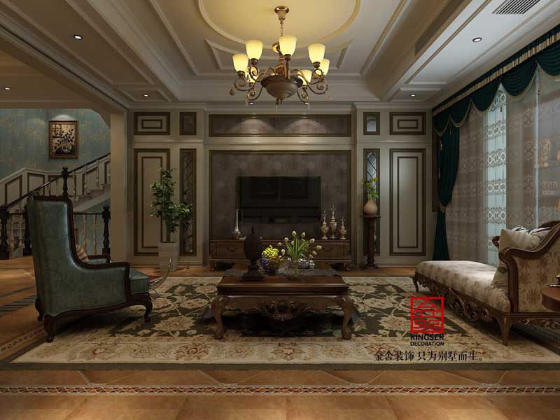 自建別墅-美式風(fēng)格-裝修設(shè)計(jì)