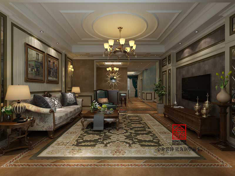 自建別墅-美式風(fēng)格-裝修設(shè)計(jì)