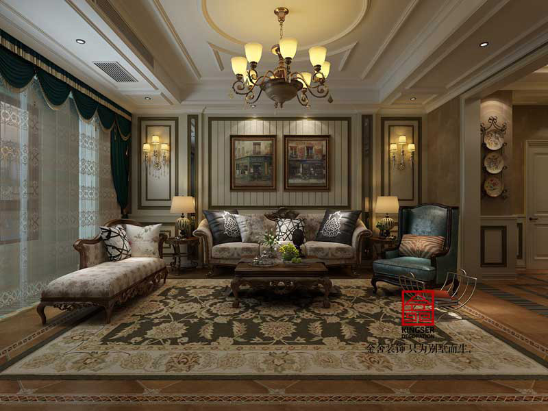 自建別墅-美式風(fēng)格-裝修設(shè)計(jì)