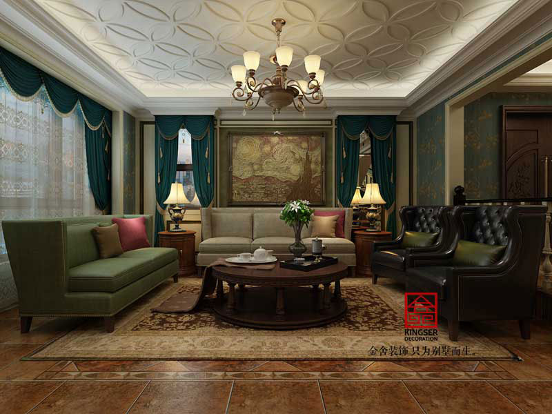 自建別墅-美式風(fēng)格-裝修設(shè)計(jì)