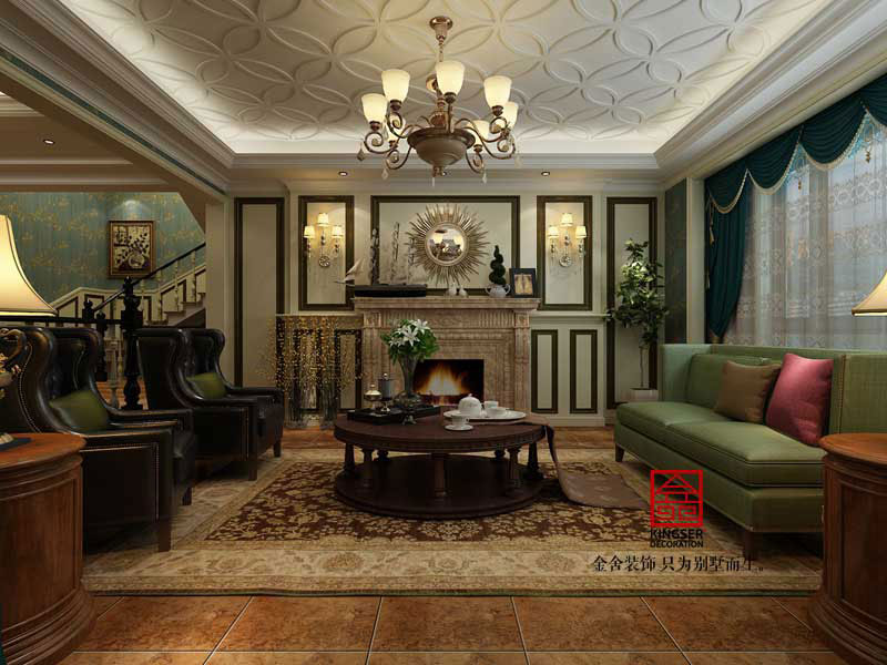 自建別墅-美式風(fēng)格-裝修設(shè)計(jì)