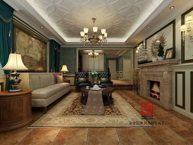 自建別墅-美式風(fēng)格-裝修設(shè)計(jì)