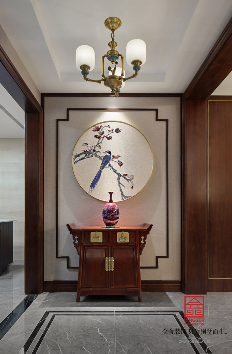 國賓壹號-新中式風(fēng)格-裝修設(shè)計實景圖