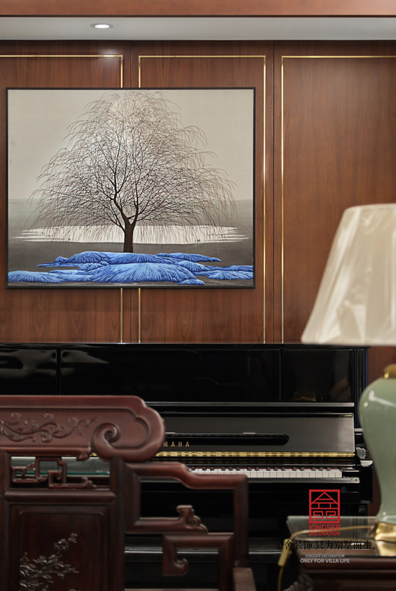 國賓壹號-新中式風(fēng)格-裝修設(shè)計實景圖