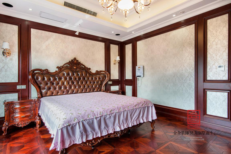大者別墅裝修美式風(fēng)格臥室設(shè)計(jì)實(shí)景圖