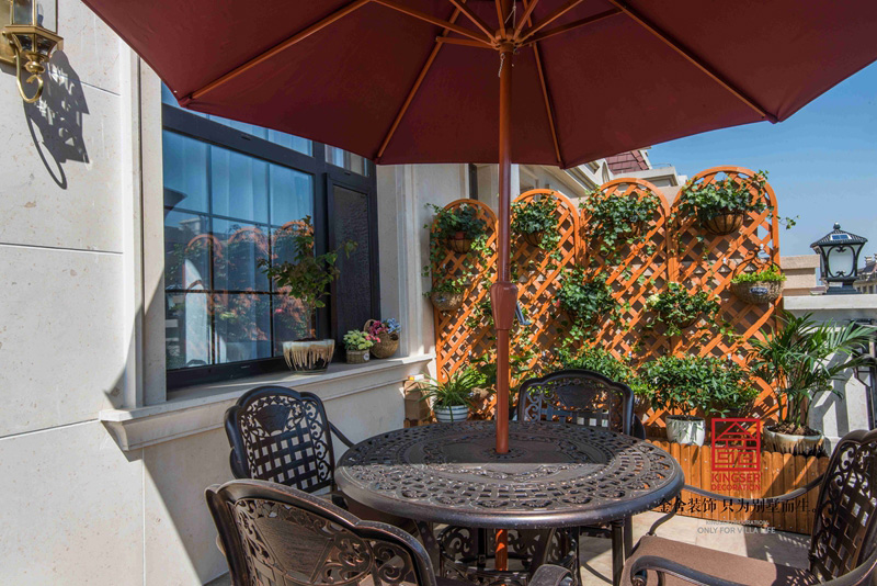 鑫界王府別墅裝修設(shè)計(jì)歐式風(fēng)格實(shí)景圖