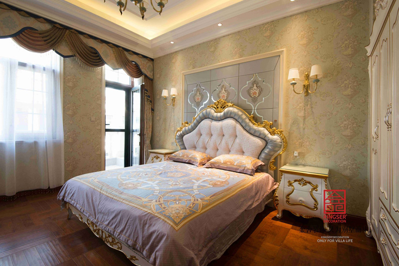 鑫界王府別墅裝修設(shè)計(jì)歐式風(fēng)格實(shí)景圖