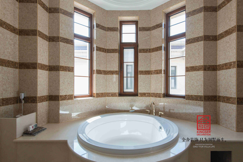 鑫界王府別墅裝修設(shè)計(jì)歐式風(fēng)格實(shí)景圖