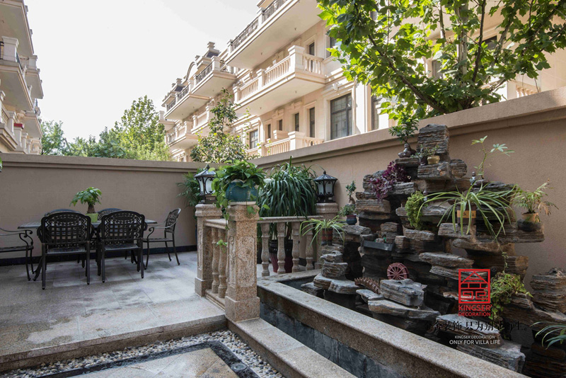 鑫界王府別墅裝修設(shè)計(jì)歐式風(fēng)格實(shí)景圖