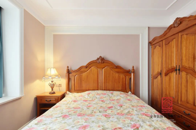 保利拉菲172㎡裝修設(shè)計(jì)混搭風(fēng)臥室裝修實(shí)景圖