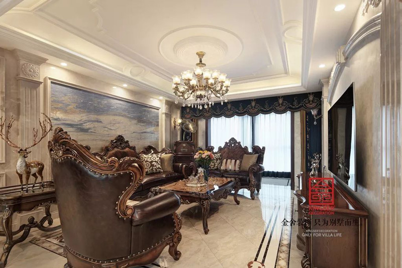 中冶德賢公館-歐式風(fēng)格-裝修設(shè)計(jì)實(shí)景圖