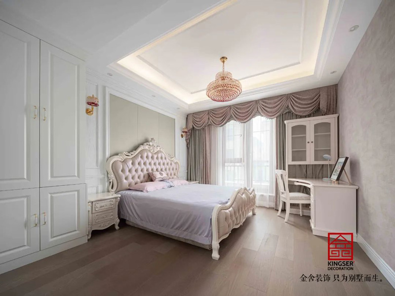 西山林語(yǔ)別墅裝修540㎡歐式風(fēng)格實(shí)景圖