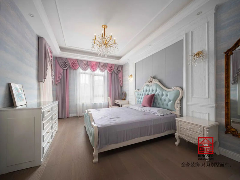 西山林語(yǔ)別墅裝修540㎡歐式風(fēng)格實(shí)景圖