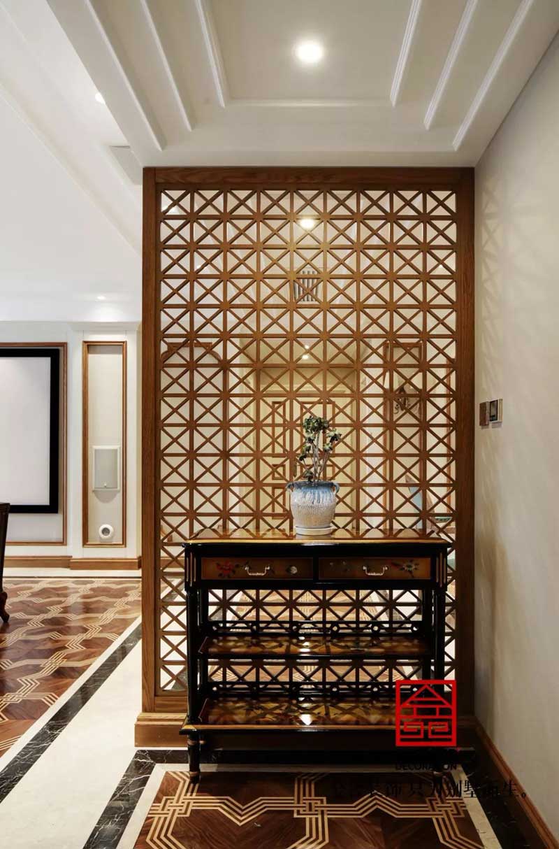 天海譽(yù)天下217㎡裝修簡(jiǎn)約美式設(shè)計(jì)實(shí)景圖