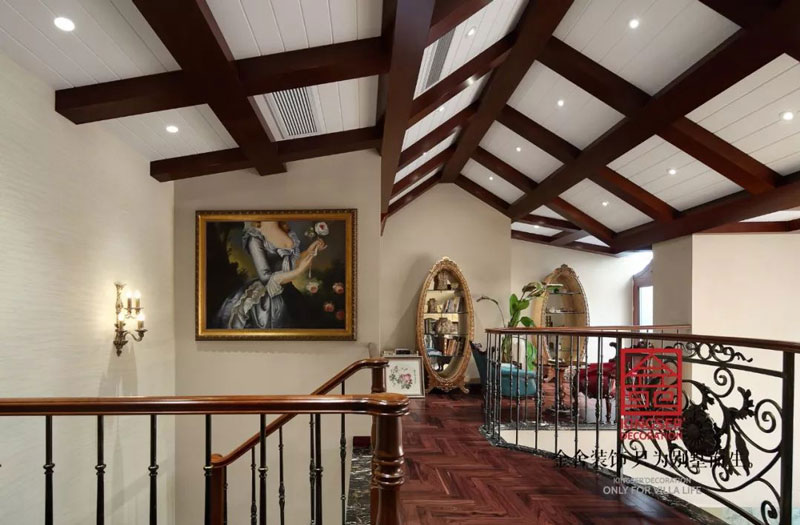 國(guó)賓壹號(hào)280㎡傳統(tǒng)美式裝修實(shí)景圖