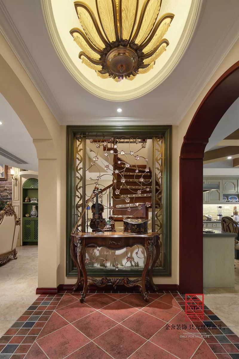 國(guó)賓壹號(hào)280㎡傳統(tǒng)美式裝修實(shí)景圖