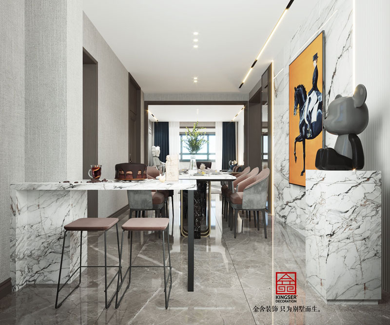 華彩唐人街-現(xiàn)代簡約風格-效果圖