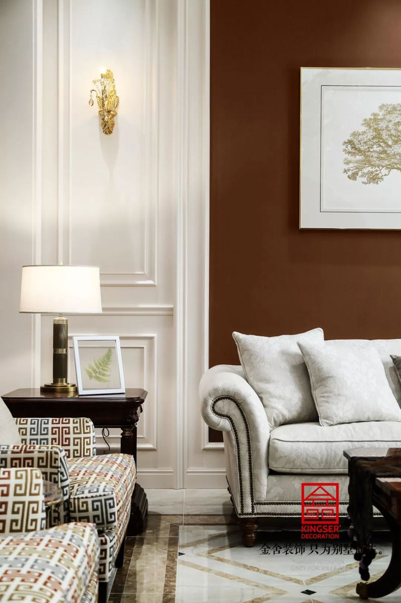 藍郡別墅-裝修設計-美式風格實景圖