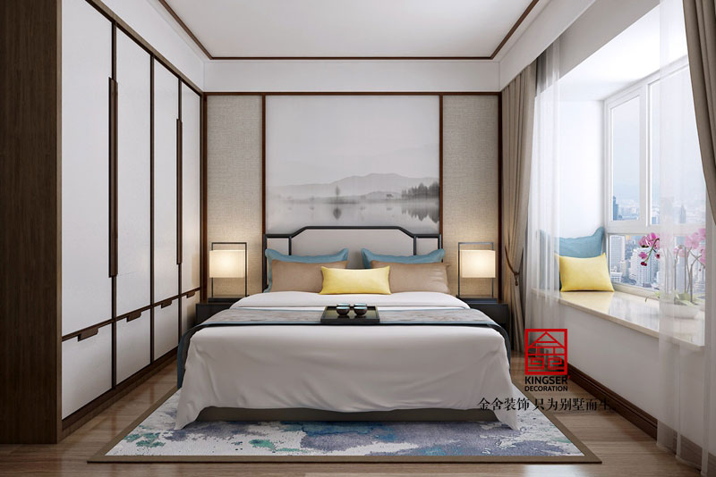 德賢公館138平米裝修設(shè)計(jì)中式風(fēng)格效果圖