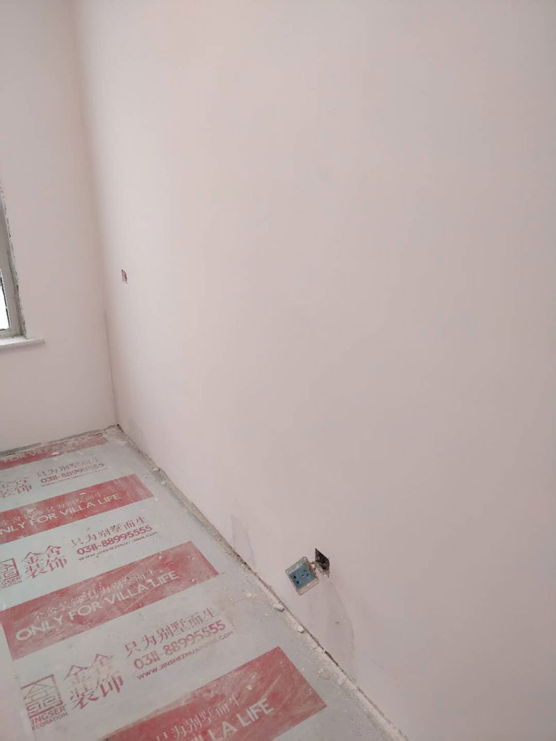 頤和莊園138平米裝修施工現(xiàn)場