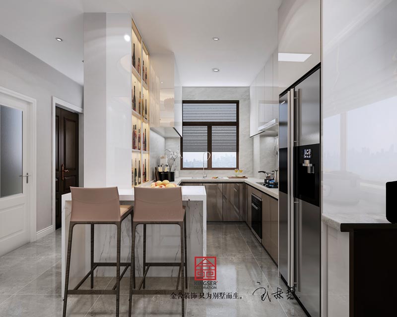 西山林語上疊戶型200平米裝修效果圖