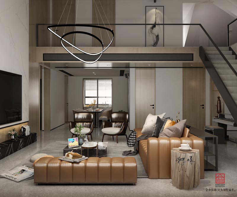 西山林語-洋房裝修-現(xiàn)代風(fēng)格效果圖