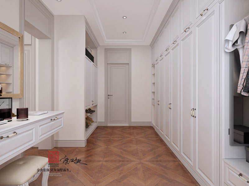 西山林語二期336㎡輕奢風(fēng)格效果圖