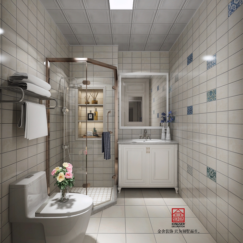 榮盛和府194㎡美式風(fēng)格研發(fā)設(shè)計效果圖