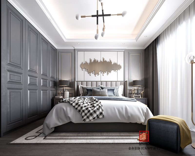 榮盛和府194㎡美式風(fēng)格研發(fā)設(shè)計效果圖