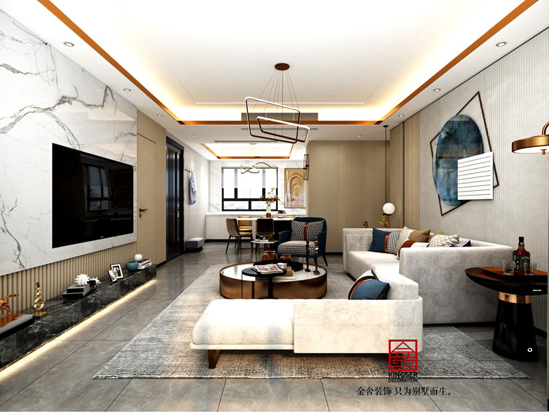 榮盛和府198平現(xiàn)代輕奢研發(fā)效果圖