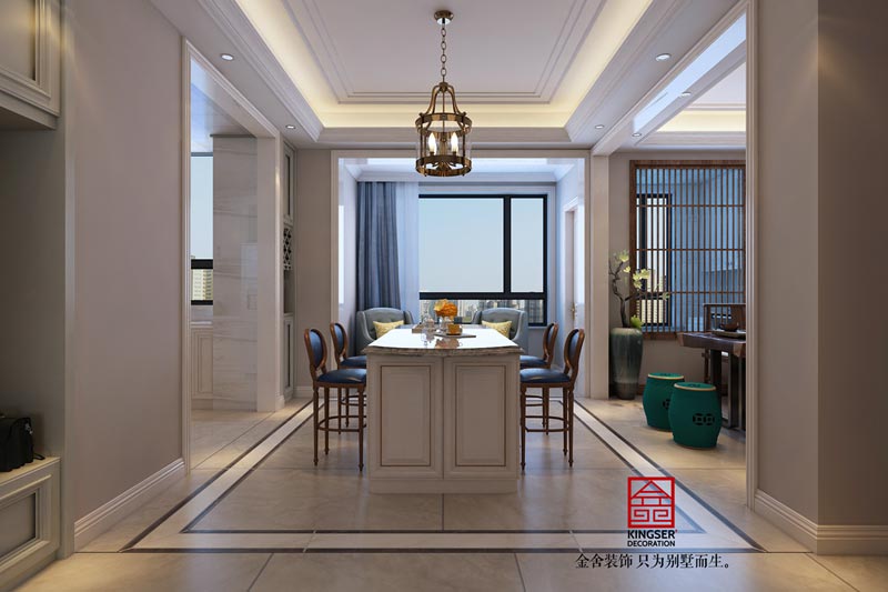 榮盛華府200平米歐式風(fēng)格裝修設(shè)計(jì)