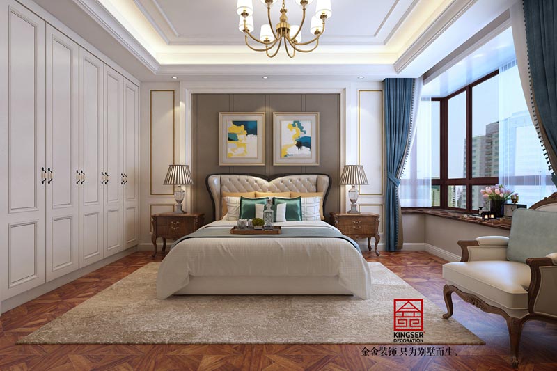 榮盛華府200平米歐式風(fēng)格裝修設(shè)計(jì)