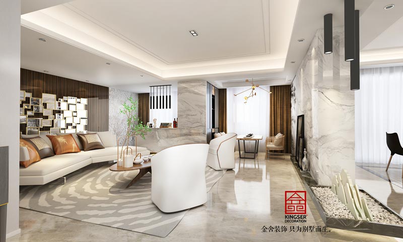 天山九峯290平現(xiàn)代簡約風(fēng)格裝修效果圖