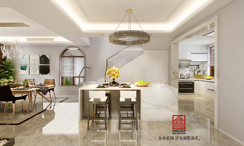 天山九峯290平現(xiàn)代簡約風(fēng)格裝修效果圖