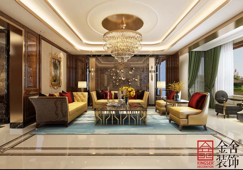 榮盛華府頂躍裝修效果圖