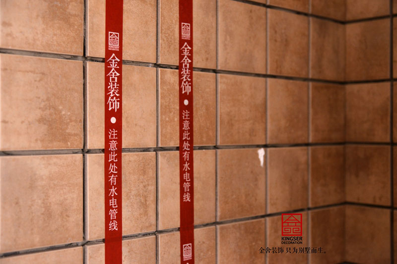 榮盛華府裝修施工現(xiàn)場油工階段