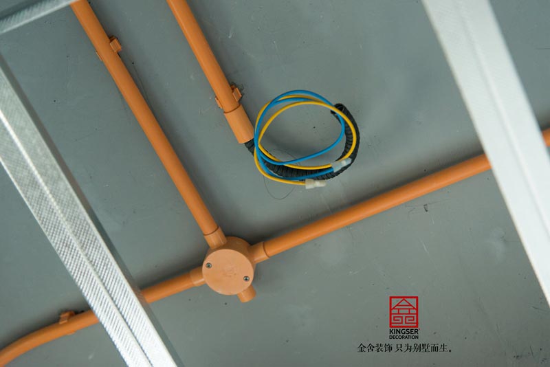 中冶德賢公館140平米裝修施工木工階段