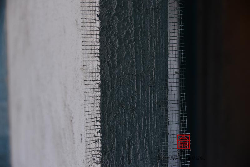 榮盛華府205平米裝修施工工地